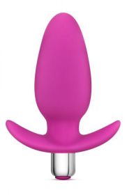 Luxe Little Thumper Fuschia Butt Plug