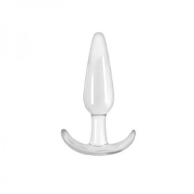 Jelly Rancher Smooth T-Plug Clear Butt Plug (SKU: TCN-NSN-0451-11)