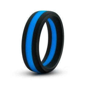 Performance Silicone Go Pro Cock Ring Black Blue (SKU: BN91102)